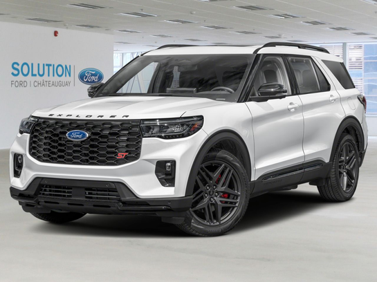 Ford Explorer 2026 Blanc sidéral métallisé Ford Explorer 2026 Blanc sidéral métallisé