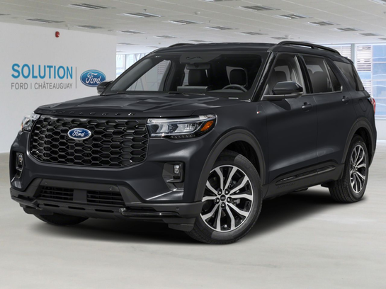 2025 Ford Explorer EXPLORER Agate Black Metallic