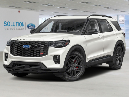 Ford Explorer 2026 Blanc astral m&eacute;tallis&eacute; trois couches