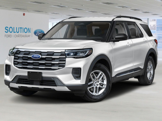 Ford Explorer 2026 Blanc sid&eacute;ral m&eacute;tallis&eacute;