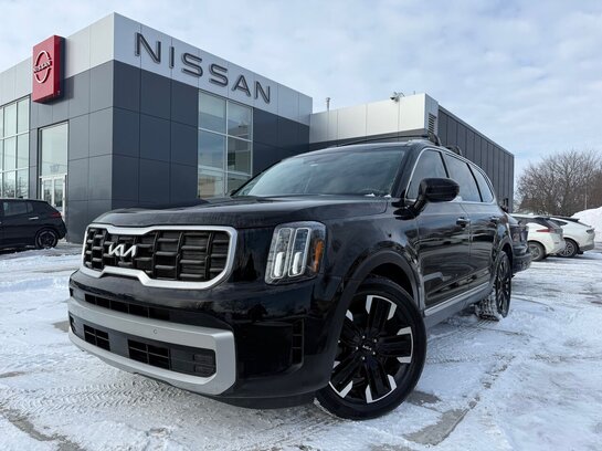 2023 Kia Telluride SX Limited TI avec int&eacute;rieur noir Black