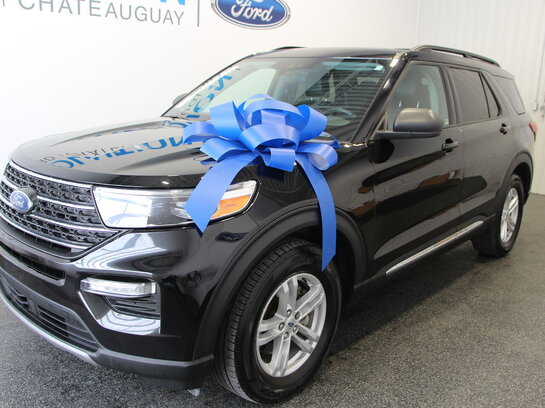 2022 Ford Explorer EXPLORER XLT Black