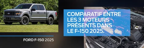 Ford F-150 2025 : comparaison des moteurs 2.7L EcoBoost, 3.5L EcoBoost, V8 5.0L et PowerBoost hybride