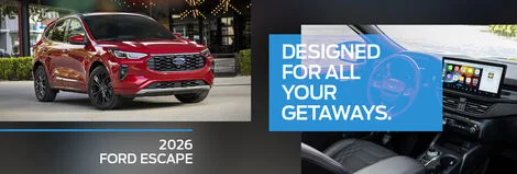 2026 Ford Escape in Châteauguay – compact, hybrid, and smart SUV at Solution Ford