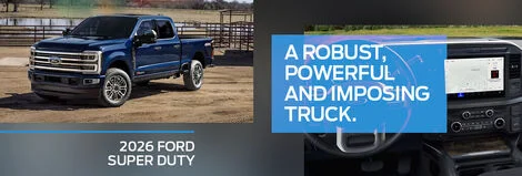 Discover the 2026 Ford Super Duty: Power, performance, and reliability for work and leisure