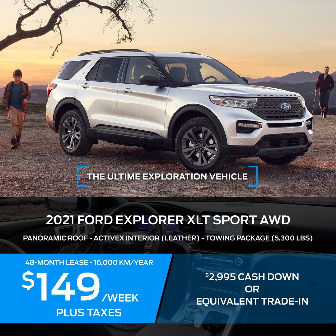 21 Ford Explorer Is Now Availbale At Solution Ford In Chateauguay