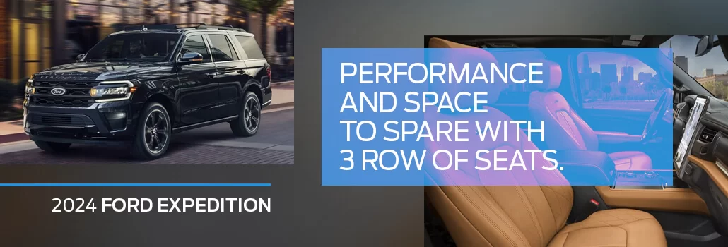 2024 Ford Expedition: maximum space and choice